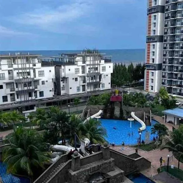 Seaview@SwissGardenResidence 2 Bedrooms Condo，位于关丹的酒店