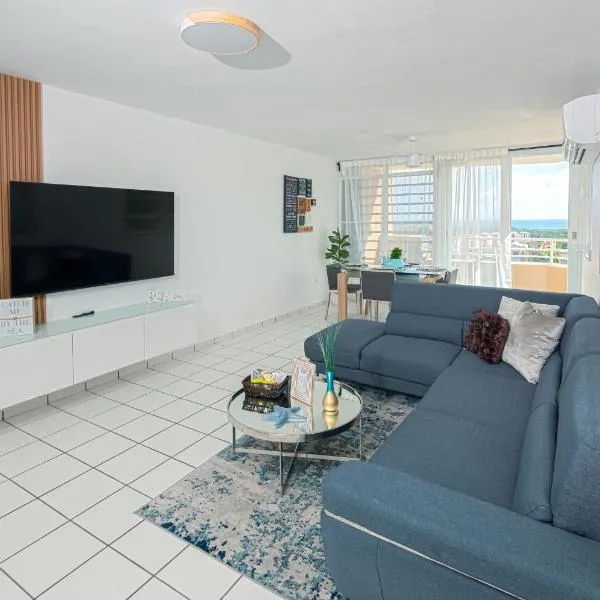 Ocean & Mountains View, Marina, Ferry, Vista Mar, Costa Esmeralda,位于Ceiba的酒店