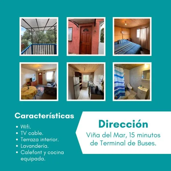 ¡Casa equipada para vacacionar!，位于维纳德马的酒店