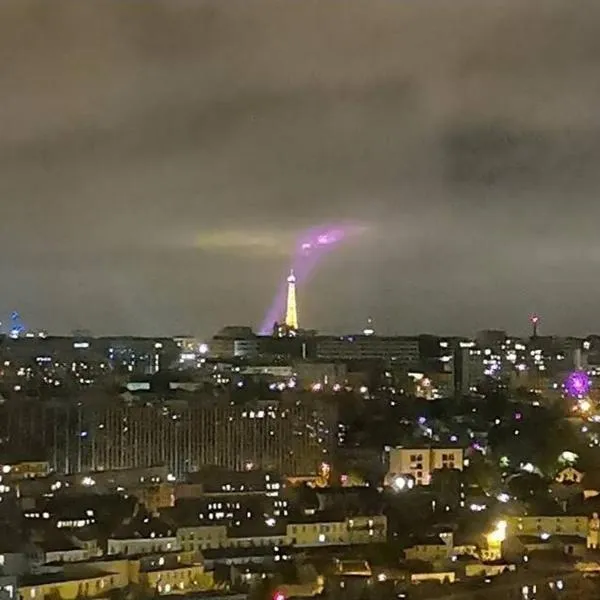 Chambre#1privée en colocation Vue sur Paris Tour Eiffel，位于卡尚的酒店
