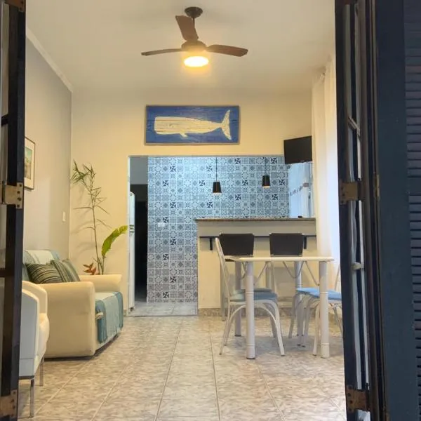 Cantinho bora praia Boraceia，位于圣塞巴斯蒂安的酒店