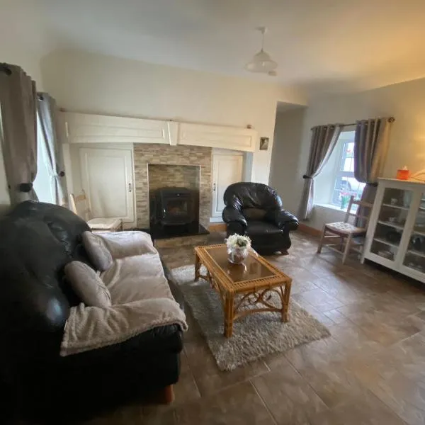 Cheerful 3 bedroom country farm house，位于Clarecastle的酒店