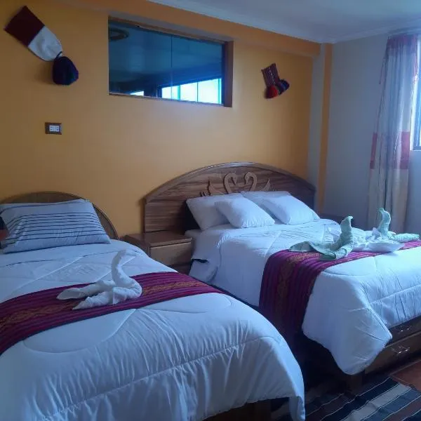 Taquile Inti Raymi Lodge，位于Santa Rosa de Yanaque的酒店