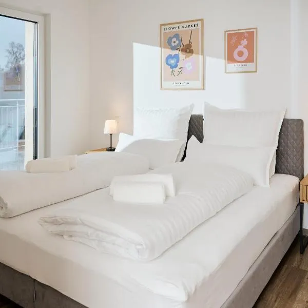 Rent4Living Apartments WLAN I Tiefgarage I nahe dem Zentrum und Therme I Barrierearm，位于巴特基辛根的酒店