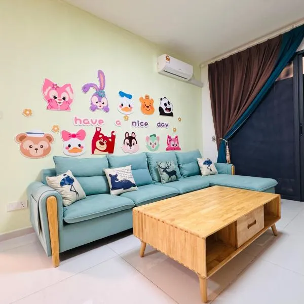 Cozy 2B1R Forest City Near Tuas Duty free shop，位于振林山的酒店