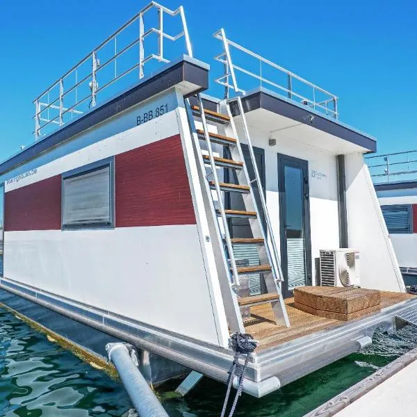 Geiseltalsee Hausboot - Floating House - Hausboot Junior，位于Braunsbedra的酒店