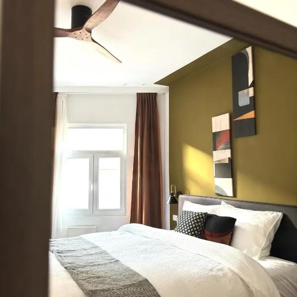 3 min walk-MEIR Cozy 3-4BR house，位于安特卫普的酒店