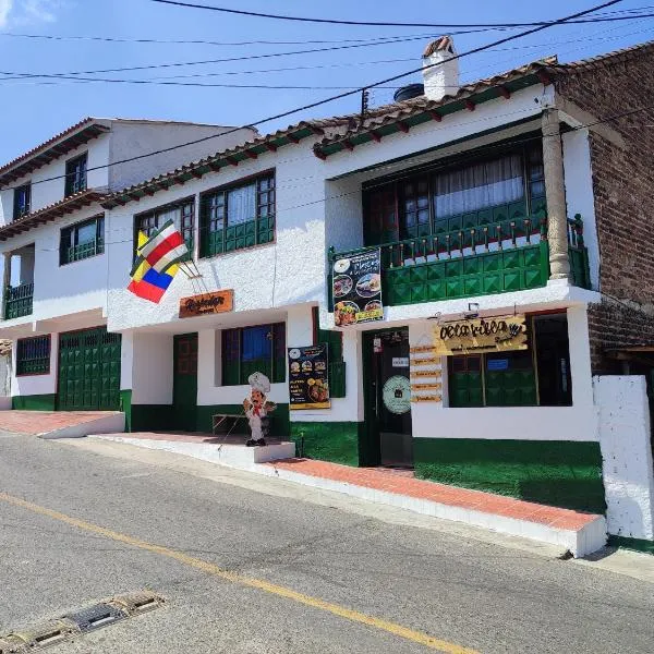 Restaurante y Hostal: De La Villa Pa Sumercé，位于蒙圭的酒店