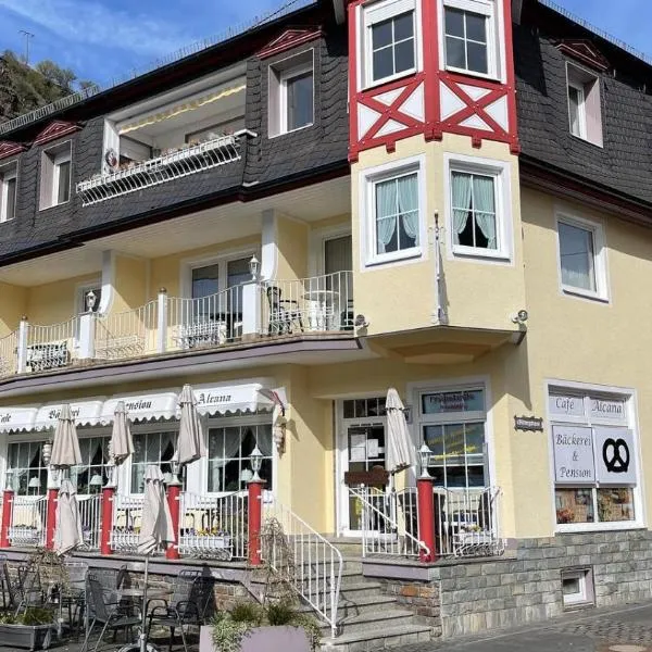 Café Bäckerei Pension Alcana Mirco Münch，位于阿尔肯的酒店