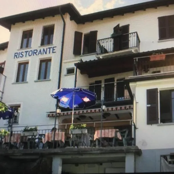 Ristorante Bar Pensione Novaggio，位于Ponte Cremenaga的酒店