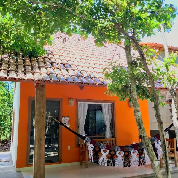 Chalé Oxente em Corumbau-BA，位于哥隆巴奥的酒店