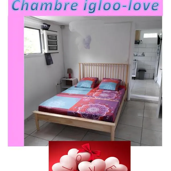 Frédovacances logements le COQUELICOT et le iGloo-LOVE，位于勒马兰的酒店