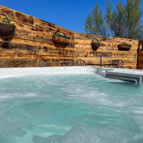 Applegrove Country Park, Scarborough with Private Hot Tubs，位于Burniston的酒店