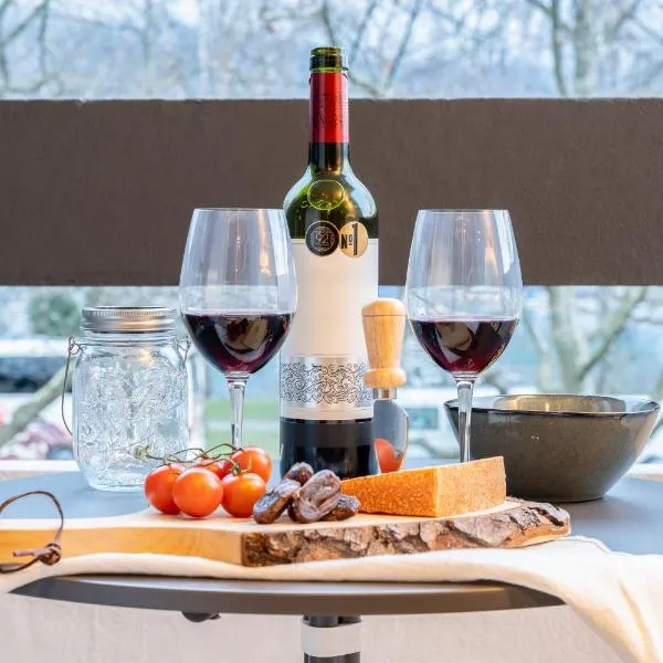 Charmante Wohnung mit Balkon nahe Thunersee - Bitcoin accepted，位于图恩的酒店