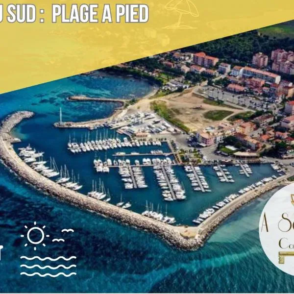 "T2 Ludria" au cœur de Solenzara petite vue mer，位于Solaro的酒店