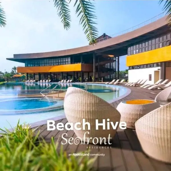 Beach Hive Seafront Villa in San Juan Batangas，位于Barualite的酒店