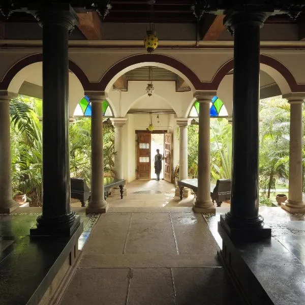 Saratha Vilas Chettinad，位于Kānādukāttān的酒店