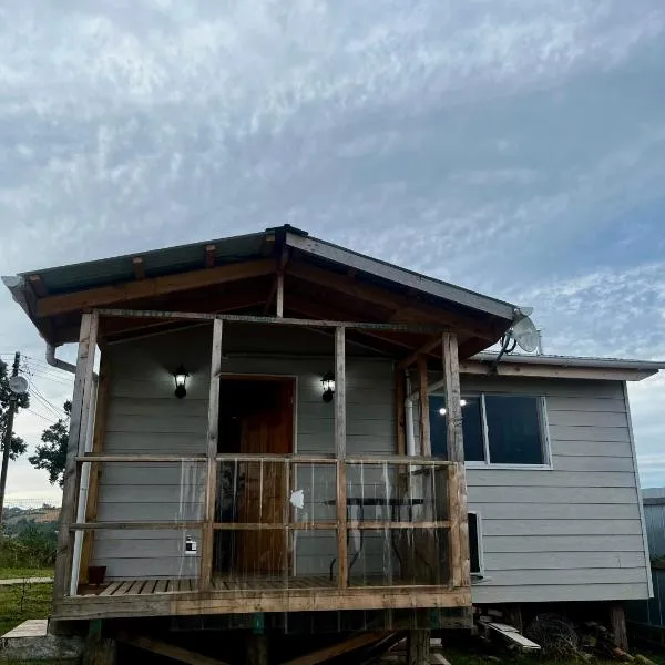 Espectacular Cabaña en Castro，位于Piruquina的酒店