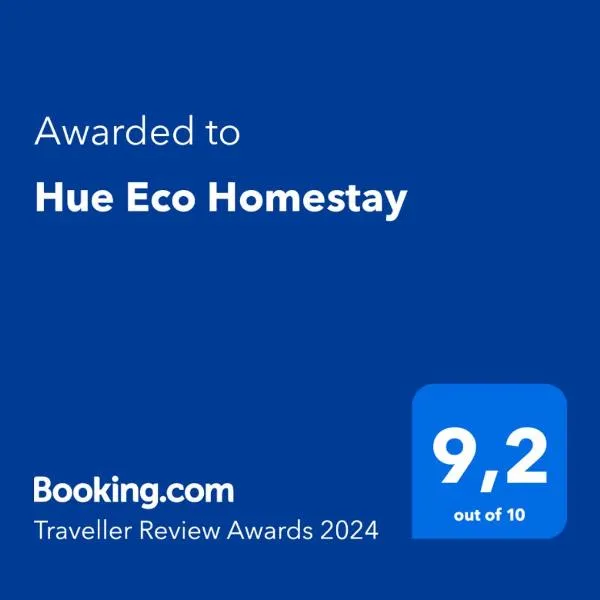 Hue Eco Homestay，位于Thôn Thái Dương Hạ的酒店