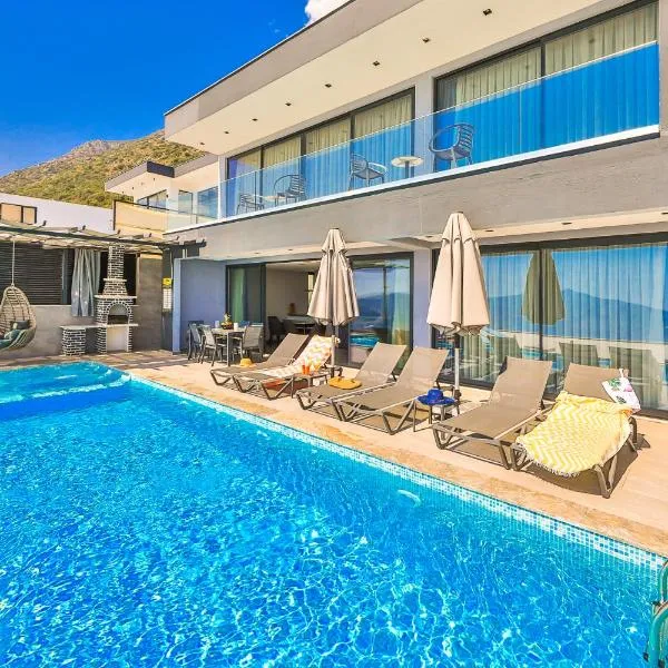 Kalkan Villa Spa Honeymoon，位于Adakoy的酒店