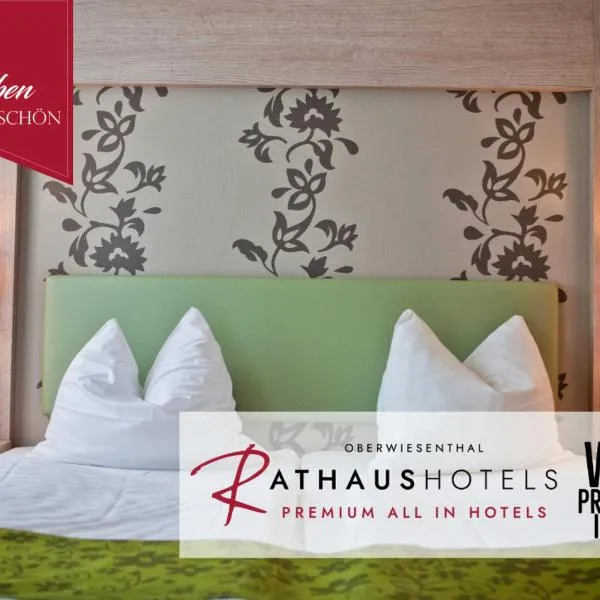Rathaushotels Oberwiesenthal All Inclusive，位于Neudorf的酒店