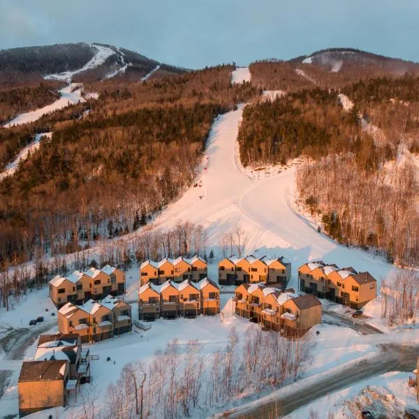 Chalets Grande-Pointe au Massif de Charlevoix -Vélos - Rando -ski-in ski-out，位于圣弗朗索瓦小河的酒店