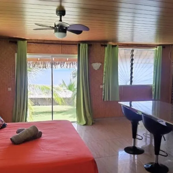 Rops Location Huahine bungalow premium，位于Parea的酒店