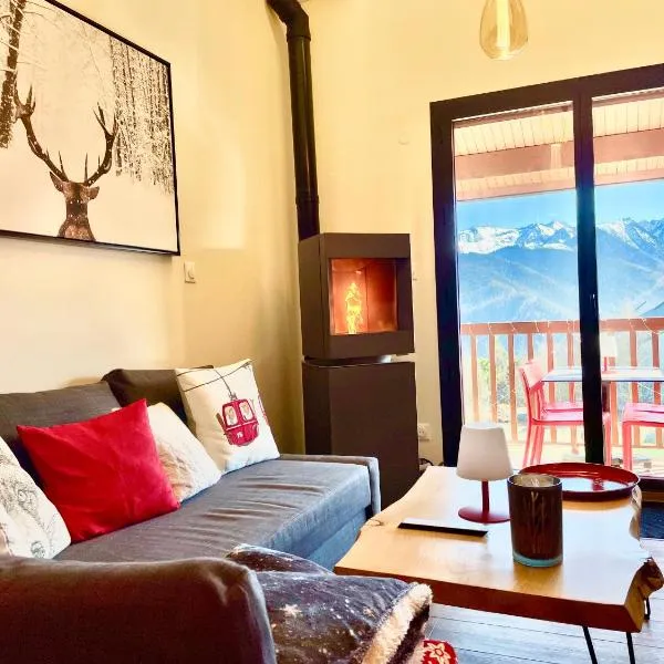 Bonascre comme au Chalet，位于阿克斯莱泰尔姆的酒店