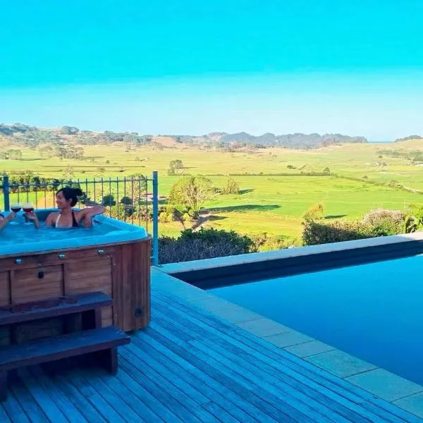 Luxury Country retreat，位于热水海滩的酒店