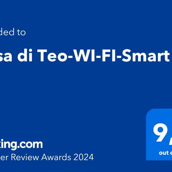 Casa di Teo-WI-FI-Smart TV，位于韦莱特里的酒店