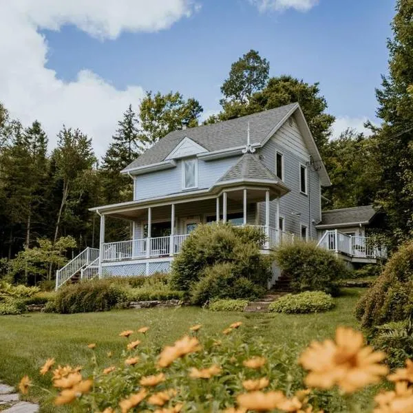 Chalet - Le Blue Hill，位于Saint Adolphe D'Howard的酒店