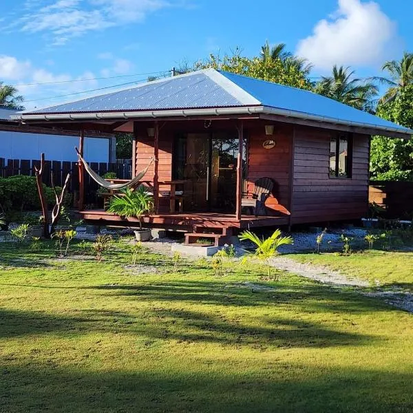 Bungalow Kahaia Lodge，位于Tiputa的酒店