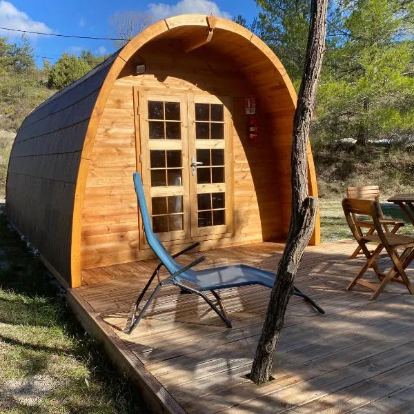 Camping Les Hauts de Rosans，位于Rosans的酒店