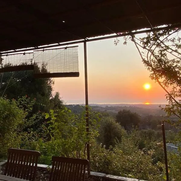 Tranquillité ,vue mer，位于Chiatra的酒店