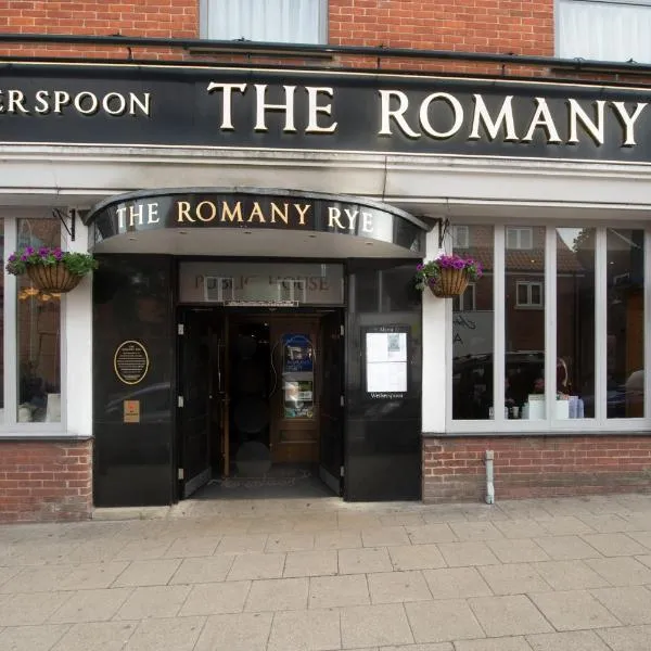 The Romany Rye Wetherspoon，位于West Bradenham的酒店