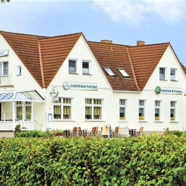Gasthaus & Pension Natzke，位于Usedom Town的酒店