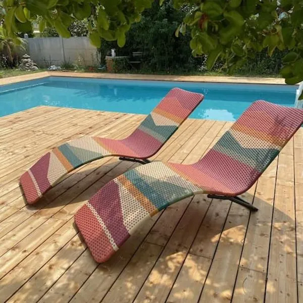 La Belle Vie du Bassin，位于朗通的酒店