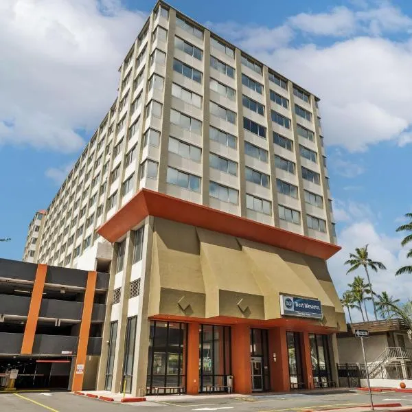 Best Western The Plaza Hotel Honolulu Airport - Free Breakfast，位于檀香山的酒店