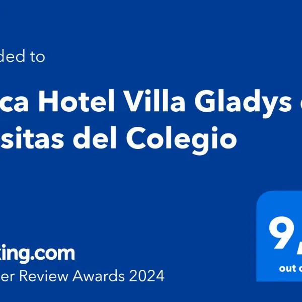 Finca Hotel Villa Gladys en Mesitas del Colegio，位于Subía的酒店