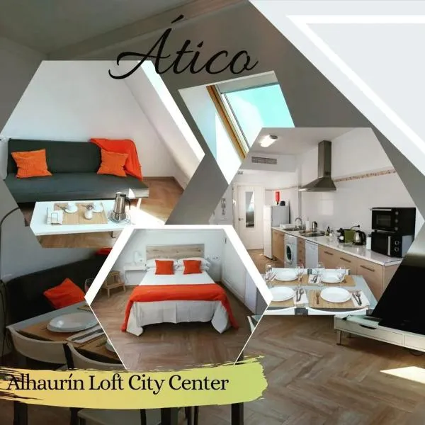 Ático by Alhaurín Loft City Center，位于Estación的酒店