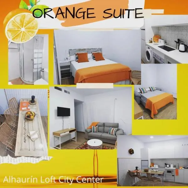 Orange Suite by Alhaurín Loft City Center，位于阿尔豪林德拉托里的酒店