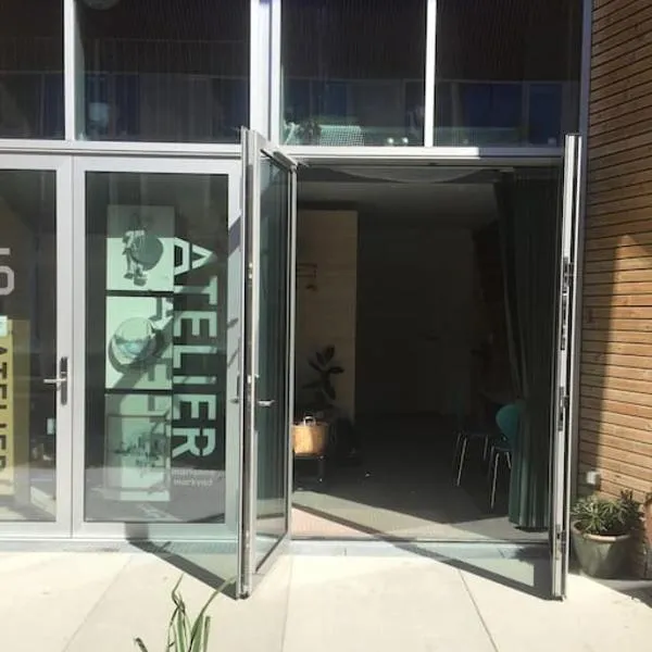 Beach house apartment in New York style，位于奥胡斯的酒店