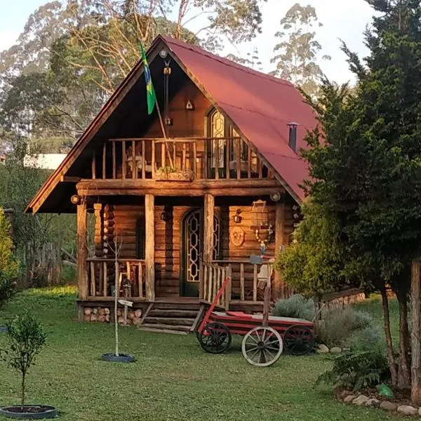 Casa de toras，位于坎普阿莱格里的酒店