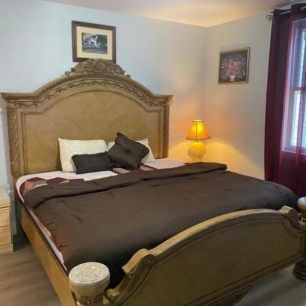 King Suite 8Mins to Newark Airport，位于普兰菲尔德的酒店