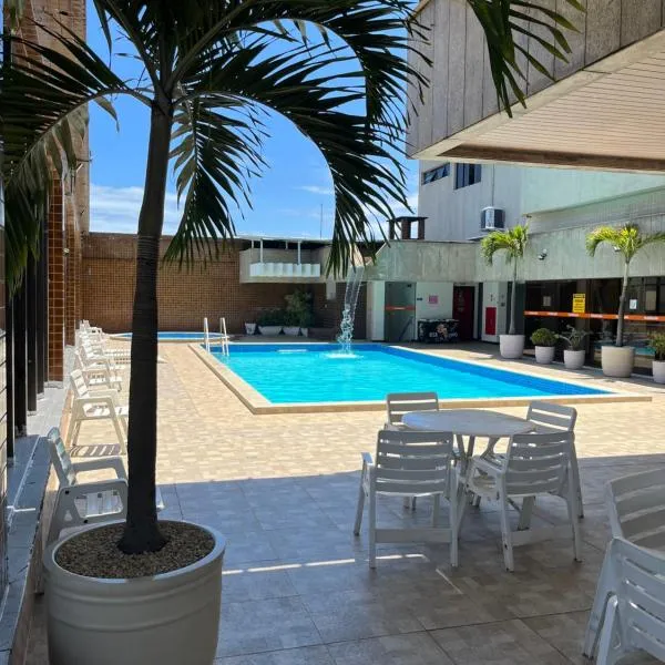 Apartamento com vista da praia da Costa 615，位于维拉维尔哈的酒店
