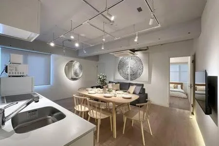 Art Bldg by b hotel - Modern 2BR City Center for 8ppl，位于Ōsukachō的酒店