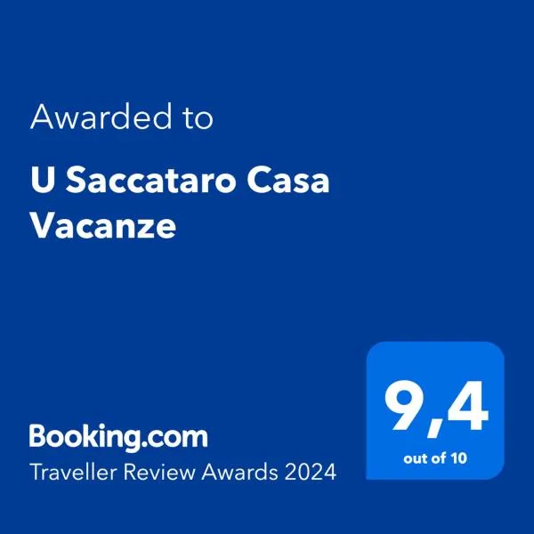U Saccataro Casa Vacanze，位于奥利亚斯特罗奇伦托的酒店