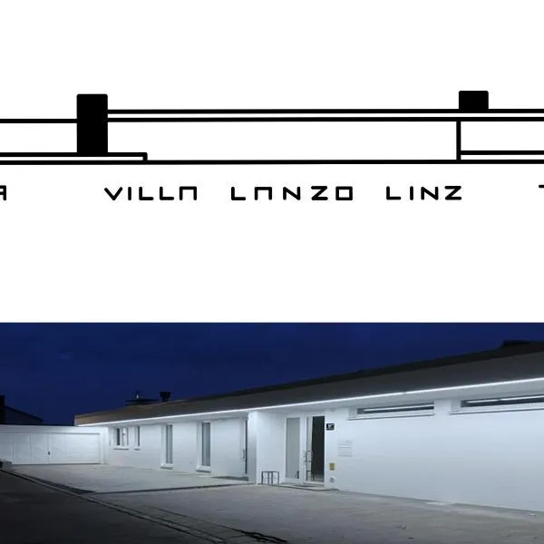 VILLA LANZO Linz，位于特劳恩的酒店