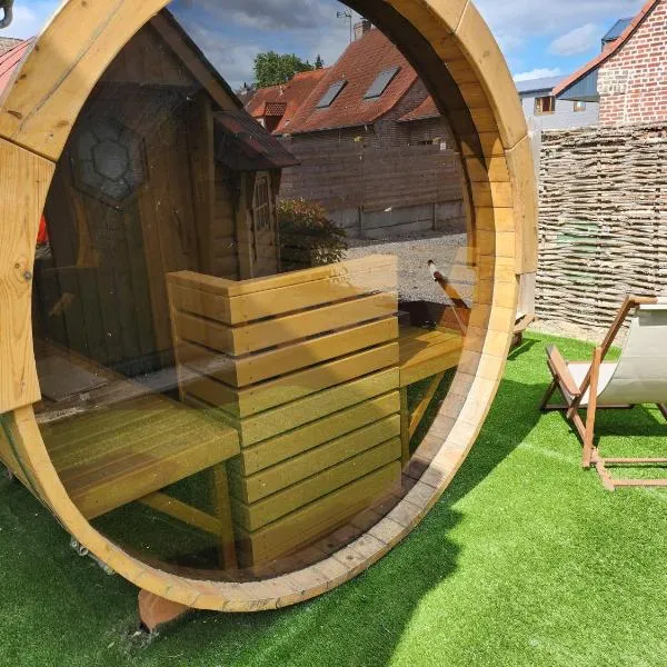 Chalet-Sauna-Evasion Nature et Bien-être，位于格斯奈的酒店