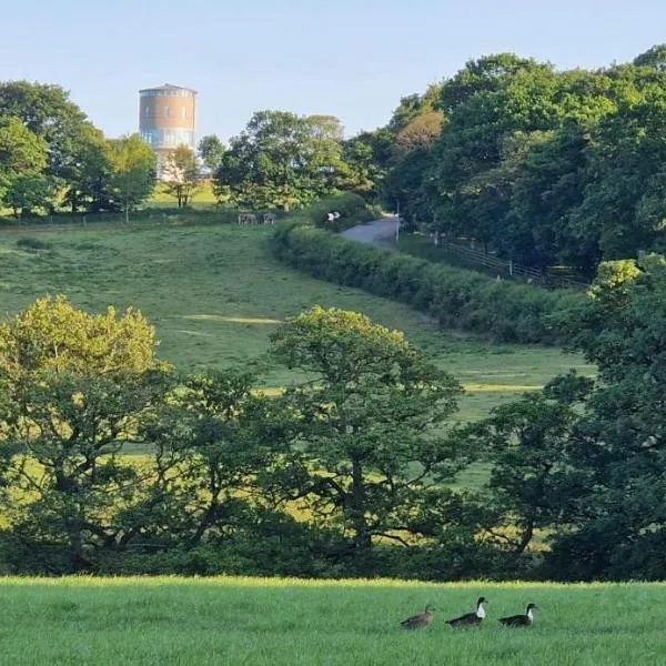 Luxury Converted Water Tower In Yorkshire，位于韦克菲尔德的酒店